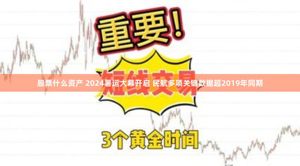 股票什么资产 2024暑运大幕开启 民航多项关键数据超2019年同期